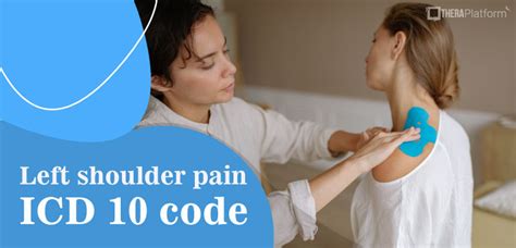 icd 10 left shoulder pain